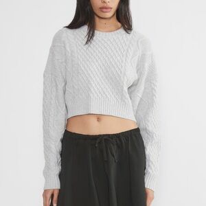 Sunday Best Peggy Cropped Sweater